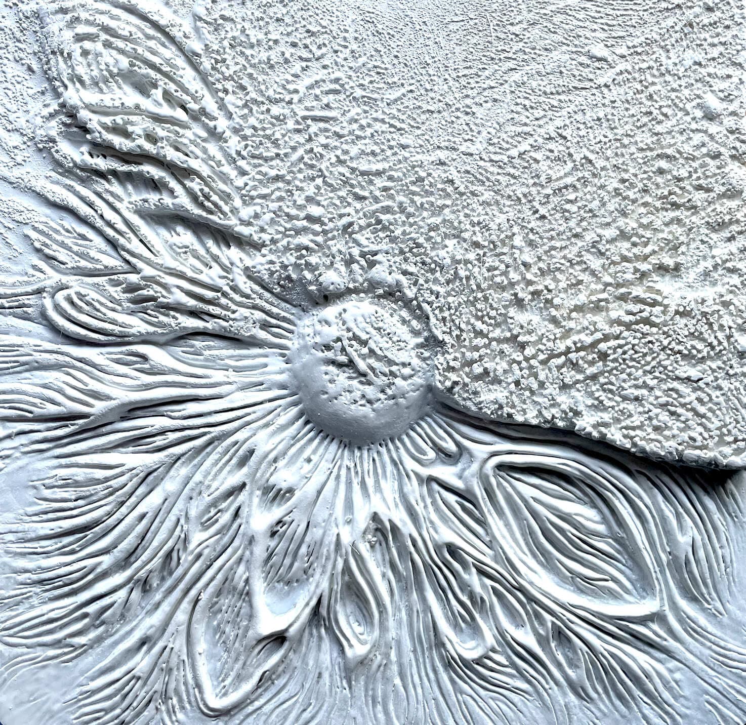 Tableau cire toreutique "Aube" image 